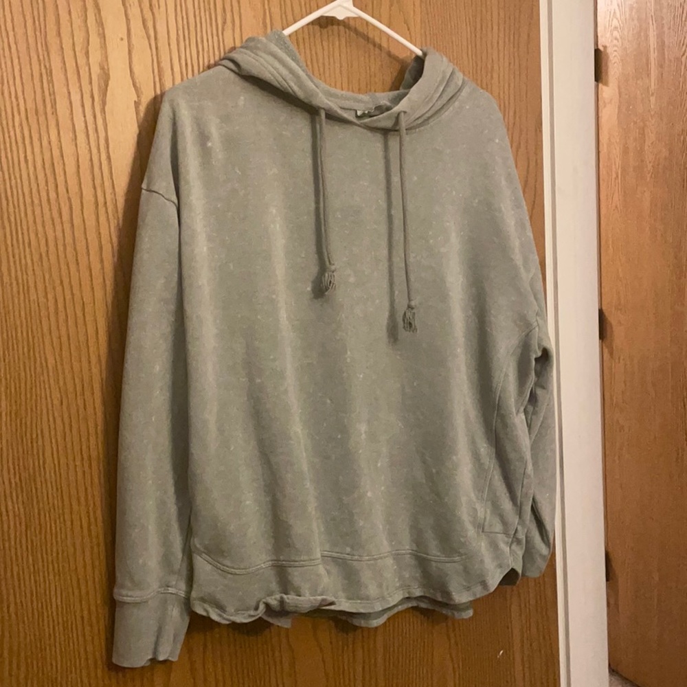 Green sweatshirt